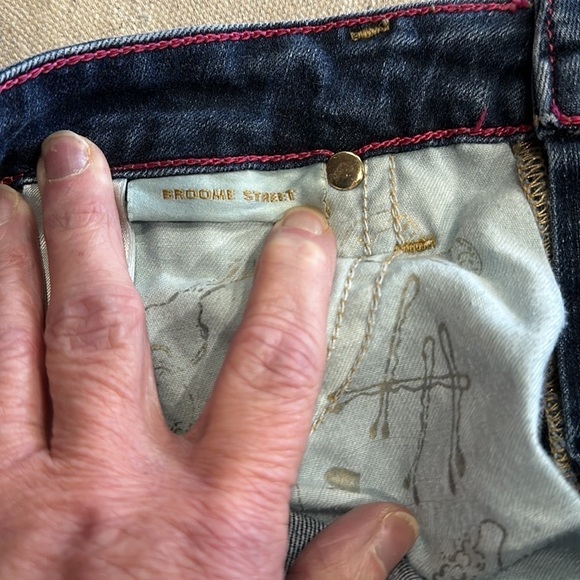 Kate Spade NY Broome Street Denim Jeans Sz 26 | play hooky. Excellent Condition - Picture 6 of 6
